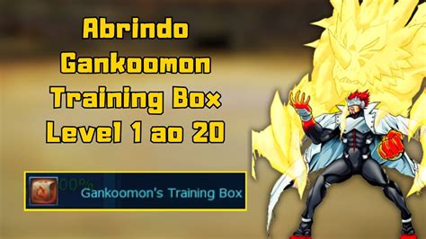 gankoomon|digimon masters online gankoomon training.